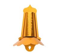 Ipetboom Metallic Wall-Mounted Incense Holder Large Alloy Burner with Ornate Edge Design for Feng Shui Worship Space Aromatherapy Meditation Home Office Decoration