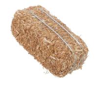 Ipetboom Mini Hay Bales Decoration Tiny Straw Bales for Western Cowboy Theme Party Rustic Dollhouse Decor for Fall Crafts