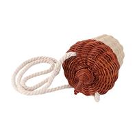 Ipetboom Mini Rattan Bag for Handheld Rattan Photography Prop Lightweight Basket Shaped Bag Unique Photo Prop for Durable Hand Woven Design