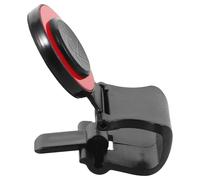 Ipetboom Mobile Game Trigger Joystick Clip for Phone - Red Plastic Gaming Handle with Button Bracket, Compatible with Tablet and Mobile Gaming Accessories for Online Shooter Control