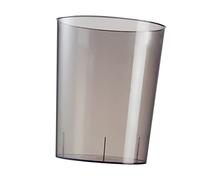 Ipetboom Modern Grey Transparent Household Waste Bucket Capacity Ash Bin for Office Kitchen Bedroom Bathroom Multi Scene Use Stylish Nordic Design Trash Container