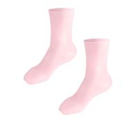 Ipetboom Moisturizing Foot Protective Socks for Dry Cracked Skin Sebs Elastic Anti-Cracking Foot Covers for Women for Smooth Skin S Pink