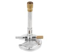 Ipetboom Multi-Function Laboratory Bunsen Burner Gas Heating Equipment Sturdy Portable Gas Burner Head with Advanced Temperature Control for School and Welding Use