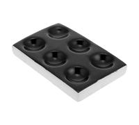 Ipetboom Multifunctional Ceramic Reaction Plate with Wells for Laboratory Experiments Chemistry Teaching Colorimetric Tube Electrolytic Cell Porous Design for Easy Sample Comparison