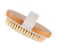 Ipetboom Multifunctional Shower Brush for Bathing and Skin Massage Soft Bristle Bath Body Brush with Compact Ergonomic Design Break Resistant Natural Wood Handle Suitable for Daily
