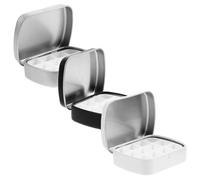 Ipetboom Nail Polish Storage Box Mini Gel Organizer with Compartments Case for Watercolor Mixing The-go Nail Art