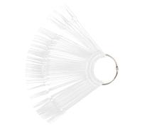 Ipetboom Nail Tips Display Boards 100pcs Nail Polish Sample Sticks for Visual Display
