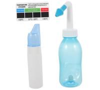Ipetboom Nasal Irrigation Bottle Sinus Rinse Kit Saline Nasal Rinse Irrigator for Daily Use