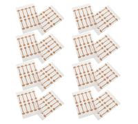 Ipetboom Nasal Lift Strips 200Pcs Dumbbell Shape Adhesive Patches for Broad Nostrils Day and Night Nose Correction Skin Friendly Contouring Tool