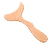 Ipetboom Natural Beech Wood Body Scraping Plate for Muscle Tension Relief Multi-Functional Face and Body Massaging Board Ergonomic Smooth Surface Tool for Acupressure Therapy and Relaxation