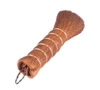Ipetboom Natural Palm Fibre Teapot Cleaning Brush - 1pc Wooden Handle Tea Accessories for Teapot Bowl Coffeepot Maintenance, Delicate Desktop Cleaning Tool Tea Kettle Pen, Brown
