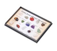 Ipetboom Natural Stone Specimen Mini Crystal Agate Rocks for Teaching Geology Study Mineral Collection and DIY Jewelry Crafting with Bright Delicate Appearance
