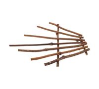 Ipetboom Natural Wood Finger-Shaped Twig Branch Decoration Rattan Frame 35X30Cm for Festive Party Props and Kindergarten DIY Craft Accent