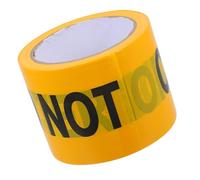 Ipetboom Non-Adhesive Caution Do Not Enter Tape 7.5Cm X 100M Roll Warning Tape for Crime Scene Safety and Hazard Marking