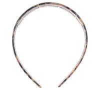 Ipetboom Non-slip Hairband for Washing Face with Acetate Plate Material, Brown Patterned Headband Featuring Comfortable Fit and Charming Style, for Sports and Everyday Use