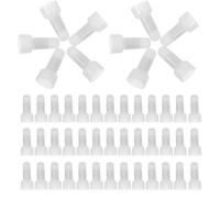 Ipetboom Nylon Wire End Caps Quick Connectors Pp Plastic Ce-2x Terminal Crimp Caps for Automotive and Electrical Box Wiring, 1000 Pieces Pack, Suitable for Outdoor and Industrial Use