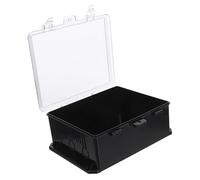 Ipetboom Outdoor Electrical Box with Lid Spacious Junction Case for Power Management Maintenance-friendly Weatherproof Socket Cover Versatile for Garden Patio Industrial Use
