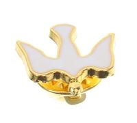 Ipetboom Peace Dove Pin Brooch Faith Jewelry Accessory for Christian Events Versatile Lapel Pin for Clothing and Bags present Choice for
