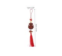 Ipetboom Peach Wall Decor Chinese Bagua Mirror Ornament Bagua Pendant Feng Shui Mirror for Wealth Chinese Feng Shui Decor for Success for Blessings Lucky Charms