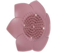 Ipetboom Pink Silicone Soap Dish with Drainage Design for Bathroom Shower Soap Holder and Easy Cleaning