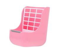 Ipetboom Plastic Bunny Feeder Bowl for Small Animals and Chinchillas, Hay Rack That Minimizes Waste and Is Safe for Use, for Rabbit Enrichment and Cage Feeding