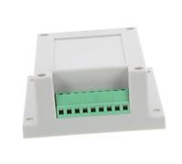 Ipetboom Plastic Rail Mounted Junction Box Compact Abs Electrical Enclosure for Space Saving Control Weatherproof Design for Outdoor Use Quick Installation for Automation Systems