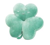 Ipetboom Plush Clover Throw Pillow Cushion Green Soft Plush Couch Pillow Decorative Bed Sofa Cushion for Birthday Party Home Décor