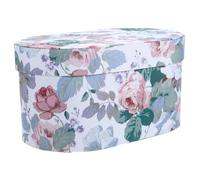 Ipetboom Polyester Flower Printed Wrapping Box for Wedding and Christmas, Multipurpose Box with Delicate Romantic Style, Not Easy to Deform, Suitable for Flowers and Candles