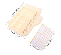 Ipetboom Portable Chore Chart with Replaceable Cards School Behavior and Household Reminder Board for S Management and Self-discipline Planning