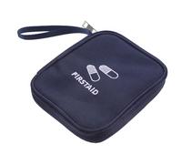 Ipetboom Portable Medicine Bag Kit Travel Compact Easy to Carry Includes Storage Pouch for Medicine Plasters Bandages for