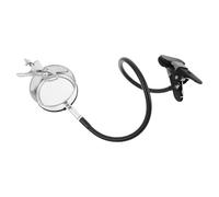 Ipetboom Portable Moxa Stick Holder Clamp for Moxibustion Rollers, Lightweight Acupuncture Moxa Clips with Hanging Stand for Home and Beauty Salon Use