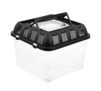 Ipetboom Portable Plastic Reptile Feeding Box with Moisture Resistance and Handle, Suitable for Pet and Spider Use, a Giant African Land Tank for Repti Home Reptile Breeding