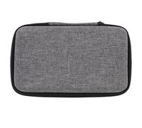 Ipetboom Portable Waterproof Microphone Storage Case 13.8X9.8X3.8Cm Electronic Product Organizer Pouch for Digital Accessories and Cable Management Grey