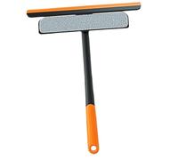 Ipetboom Portable Window Screen Cleaner Brush with Replacement Heads Ergonomic Long Handle Multi-functional Scrub Tool for Indoor Outdoor Use Lightweight Wear-resistant Screen Cleaning for