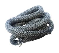 Ipetboom Premium Fiberglass Wood Stove Door Gasket Seal Kit Hearth Rope Replacement for Wood Burning Stove Fireplace Boiler Industrial Oven Custom Cut to Fit All Chimneys and Fireplaces