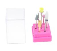Ipetboom Professional Nail Drill Bits Set Manicure Grinding Heads for Nail Art Easy to Carry