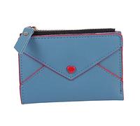 Ipetboom PU Change Wallet Compact Card Holder for Change Cards Storage Easy to Carry Multiple Separate Spaces No Strange Smell for Outdoors Handbag Accessory