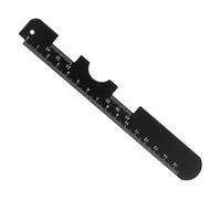 Ipetboom Pupil Distance Measure Ruler Accurate Pupillometer for Eyeglasses Sturdy Iron Construction for Reliable Measurements for Optometrists and Dispensing Professionals