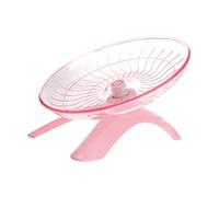 Ipetboom Purple Plastic Exercise Wheel for Small Animals and Pet Rats Non Run Disc Design to Encourage Healthy Exercise and Train Toes and Nails for Hamsters and Hedgehogs