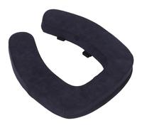 Ipetboom Raised Thickened Warm Toilet Seat Cushion Pad Grey Plush Washable Soft Padded Cover for Winter Seniors Bathroom Comfort