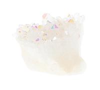 Ipetboom Raw Chakra Gemstone Crystal Cluster Natural Quartz Energy for Yoga Balancing Meditation Office Decoration Teaching Specimen