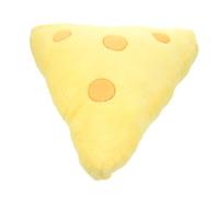 Ipetboom Realistic Cheese Pillow Plush Cushion 45cm Soft Decorative Throw Pillow Funny Food Model Toy Cute Plushie for Kids Room Sofa Accent