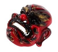 Ipetboom Realistic Resin God of Wealth Mask for Halloween Costume Party Cosplay Handcrafted Lightweight Spooky Mask with Fine Details Comfortable Fit for Adults and All Ages
