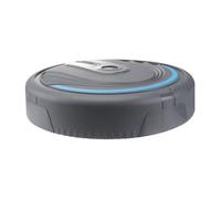 Ipetboom Rechargeable Simulation Floor Mopping Robot for Plastic Sweeper Realistic Movement Educational Role and Black