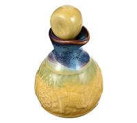 Ipetboom Refillable Perfume Oil Bottle Essential Oils Roller Ceramic Wide Mouth Elegant Desk Decor