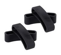 Ipetboom Replacement Watch Band Keeper Loops 6Pcs Soft Rubber Strap Retainers for Sports Watch Accessories Compatible with Suunto Core Ambition Series