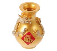 Ipetboom Resin Dragon Vase Decorative Flower Arranging Pot for Desktop Tabletop Use Modern Resin Craft Suitable for Fresh Faux Hydroponic Plants for Home Office Wedding