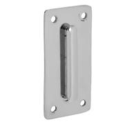 Ipetboom Retractable Belt Receiver with Stainless Steel and Plastic Construction for Crowd Control Wall Mounted Featuring Quick Installation and Stability for Temporary Crowd Control