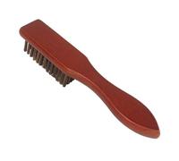 Ipetboom Retro Beard Brush Supple Bristle for Men's Styling Use for Beard Comb and Hair Barber Tools for Salon Shaving and Daily Grooming