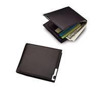Ipetboom Retro Style Men's Wallet Men's Billfold Large Capacity Pu Leather Short Purse Holder Great for Friends Family Christmas